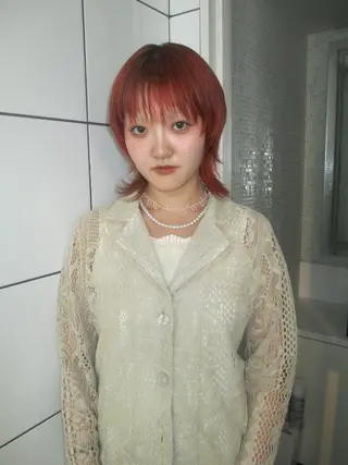 ショート カラー ヘアアレンジ minto/ 似合わせ/ハイトーンのヘアスタイル