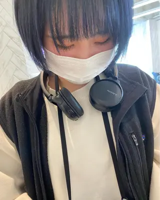 ショート カラー 【代表】 辻龍樹のヘアスタイル