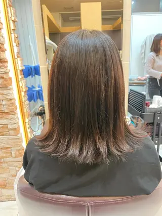 セミロング 新籾 尚哉のヘアスタイル