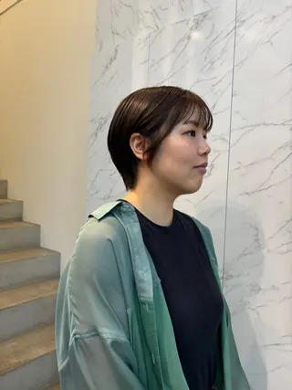 ショート miu /透明感カラーのヘアスタイル