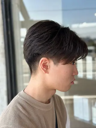 メンズ arika オケシ　リョウダイのヘアスタイル