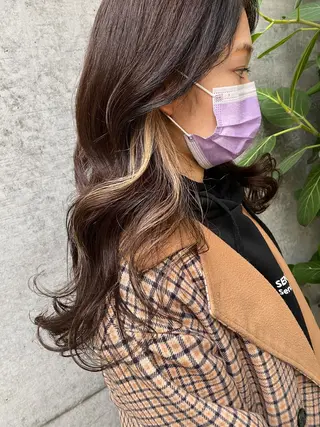 ロング カラー clomus所属・YUKA艶髪 🌸寛ぎ部屋のヘアスタイル