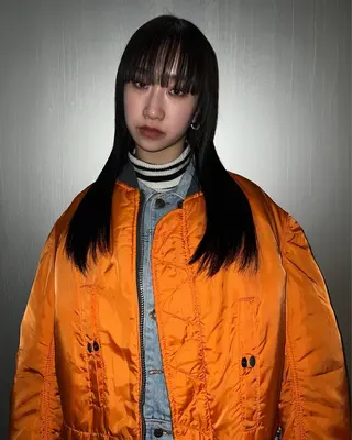 セミロング レイヤー/ 透明感SHIMAのヘアスタイル