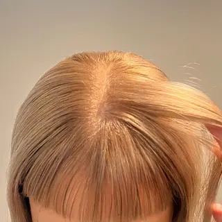 ミディアム 透明感カラー、 アレンジ/miyuのヘアスタイル