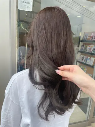 ロング MEKI 𓃠‪のヘアスタイル