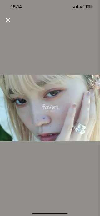 マツエク・マツパ favori 名古屋 林のマツエク・マツパデザイン