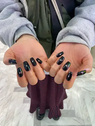 ネイル カンナ【Y2Kネイル /コーンロウ】のネイルデザイン