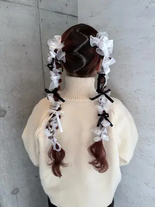 ヘアアレンジ 女性に人気♪ はやしほのかのヘアスタイル