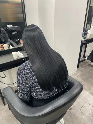 ロング カラー 🤍透明感推しカラー 🤍yui‪💞✨のヘアスタイル