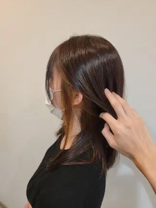 カラー 山田 周のヘアスタイル