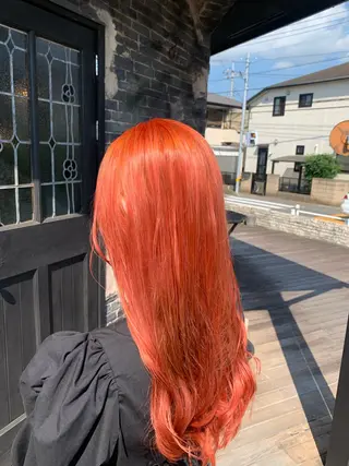 ロング カラー …a所属・…a みおのヘアスタイル