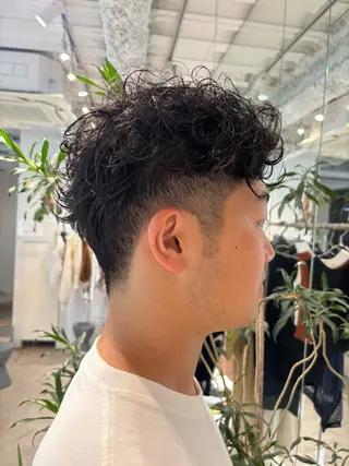 メンズ ANY/須田 麻人/ハードパーマのヘアスタイル