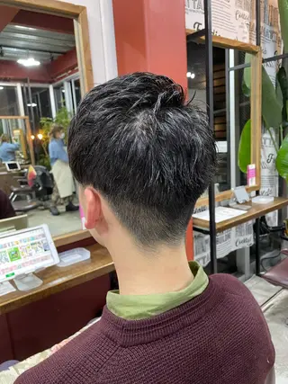 ショート パーソナルカラー 藤本夢のヘアスタイル