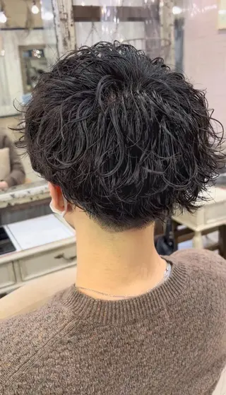 ショート パーマ メンズ メンズStylist 山根慧のヘアスタイル