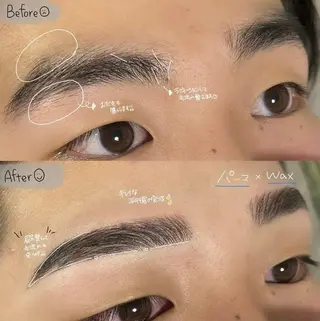 メンズ アイブロウ メンズ脱毛&メンズ眉毛  美的男子所属・メンズ眉＆メンズ脱毛 美的男子のその他イメージ