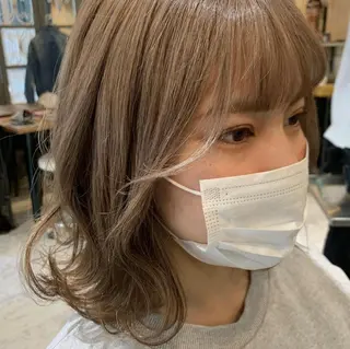 カラー ヤマダ サクラのヘアスタイル