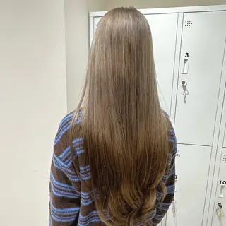 ロング powderhair_luminity所属・矢澤涼夏 🎀ツヤ髪のヘアスタイル