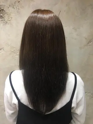 セミロング カラー 美髪ヘッドスパ🫧 西山紗奈江💆‍♀️のヘアスタイル