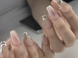 ネイル ki🍒🍒 ki ツルツルネイルのネイルデザイン