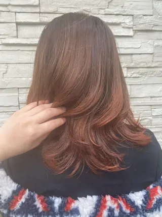 ミディアム 😺ヒアリング 重視😺小川のヘアスタイル