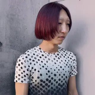 ミディアム 中村 功樹のヘアスタイル