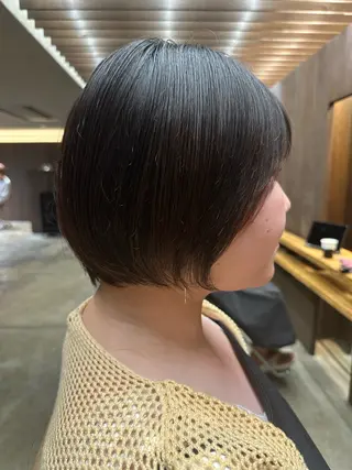 ショート カラー 似合わせ松本 容政のヘアスタイル