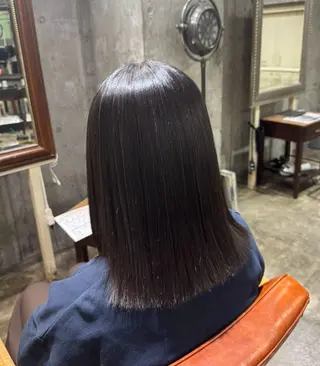 ミディアム 艶カラー/髪質改善 🩶Yukiのヘアスタイル