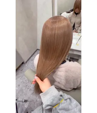 ロング カラー PELE 渋谷所属・渋谷ハイトーン/ エクステ/さきののヘアスタイル