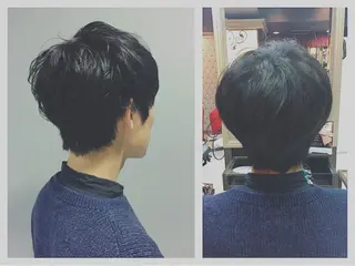 ショート パーマ boutique misakiのヘアスタイル