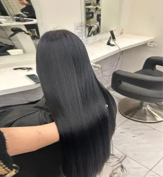 ロング カラー 🥂上品ワンホンヘア 🥂nozomiのヘアスタイル