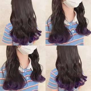 カラー 渋谷:インナーカラー ／🍒エリカ🍒のヘアスタイル