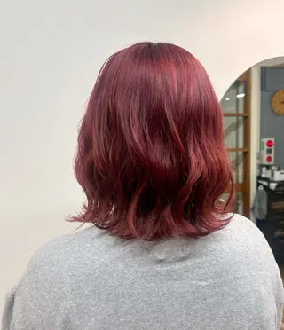 ショート カラー たにおか まなか /大阪/暖色カラーのヘアスタイル