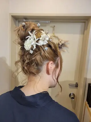 ヘアアレンジ HempBeauty 浅野アサミのヘアスタイル