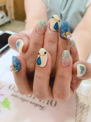 ネイル 長さだし専門店 M2　rikaのネイルデザイン