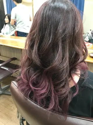 ロング アンダーバーホワイト_WHITE所属・_WHITE芝本 賢吾【天王寺店】のヘアスタイル