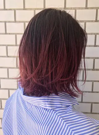 ミディアム カラー メンズカット特化柏駅 徒歩3分LOUのヘアスタイル