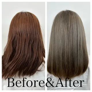 セミロング カラー Deapres  相模原店所属・相模原駅徒歩3分🤍 土屋仁美の眉毛・アイブロウイメージ