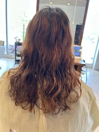 パーマ 高橋 彩のヘアスタイル