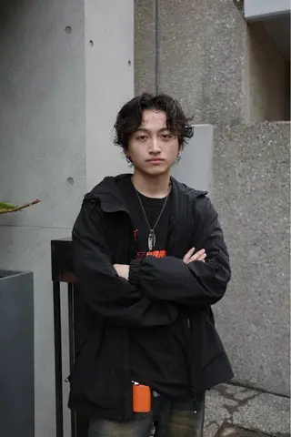 パーマ メンズ NERO 松井 隆人のヘアスタイル