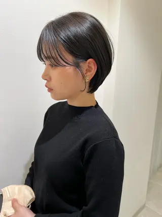 ショート 淺井 捺央のヘアスタイル