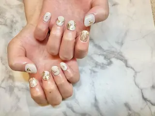 ネイル 痛ネイル🩶推し活 🤍店長sagawaのネイルデザイン