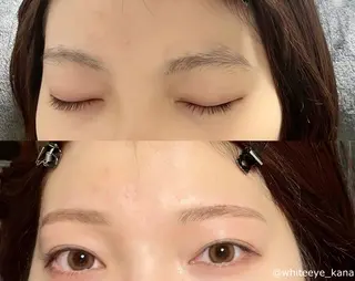 アイブロウ WHITEEYE 🤍KANAの眉毛・アイブロウイメージ