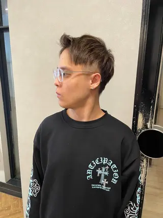 メンズ yukiho / 梅田美容室/レイヤーのヘアスタイル