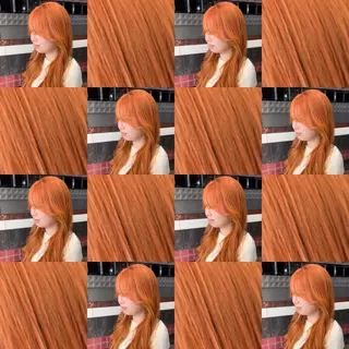 ロング カラー DESIGNSALON LIA所属・問屋町のブリーチデザ イン屋さん🌈ゆうまのヘアスタイル