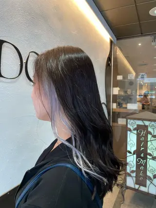 ロング カラー CRESCENDO 本杉春菜のヘアスタイル