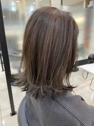 セミロング カラー 田野倉NEXT店 美髪ニストのヘアスタイル