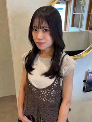 ロング カラー Lita. hairdesign所属・kako ／透明感カラー🤍のヘアスタイル