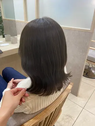 ミディアム 韓国風愛されヘア 🇰🇷RITO🎀のヘアスタイル