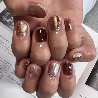 ネイル 黒葛原 めぐみのネイルデザイン