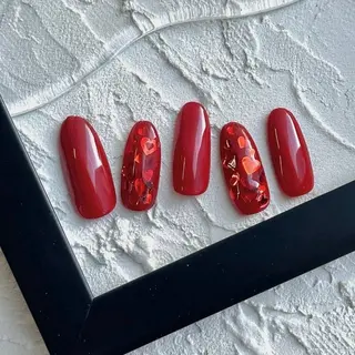 ネイル ⭐︎休業中の練習⭐︎ JNA認定講師髙橋のネイルデザイン